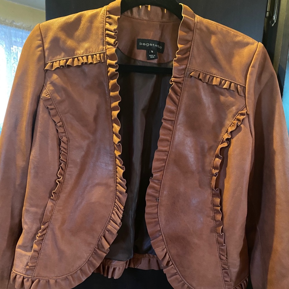 Bagatelle Genuine Leather Jacket